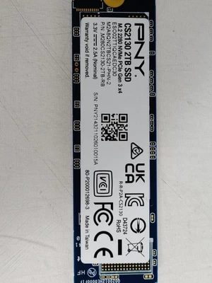 PNY CS2130 M280CS2130-2TB 2 TB PCI Express 80mm Solid State Drive - Bild 1 von 4