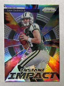 2018 Panini Prizm Silver Sam Darnold Instant Impact #II-3 Rookie RC Ungraded - Picture 1 of 2