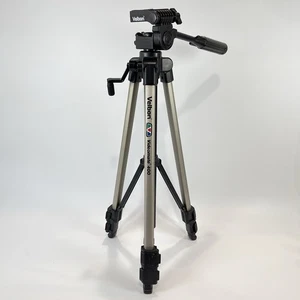 Velbon Videomate 400 Aluminum Adjustable Camara Tripod Ext. 5 Feet With Panhead - Picture 1 of 15