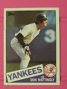 1985 Topps Baseball Don Mattingly New York Yankees Karte #665 * EX-MT *PWE* - Bild 1 von 2