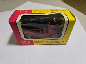 Vintage Matchbox Y-8 1914 Stutz Car New In Box VINTAGE GREAT CONDITION. - Picture 1 of 6