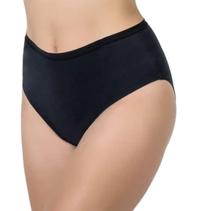 AIRCUTE Womens Incontinence Underwear 2XL Black Washable Absorbent Panties - Picture 1 of 3