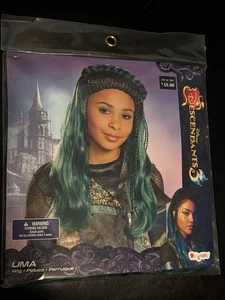 New Girls Disney Descendants 3 Uma Wig Braids Costume Accessory Halloween - Picture 1 of 2