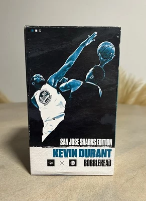 Golden State Warriors Kevin Durant Bobblehead San Jose Sharks Edition SGA Foto 1 de 4