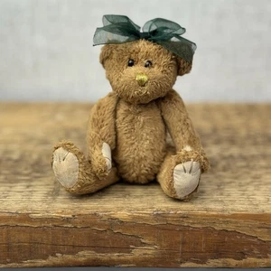 Miniature OOAK Shudehill Bear - 5 way Jointed Tiny Customised Teddy 5" NWOT - Picture 1 of 9