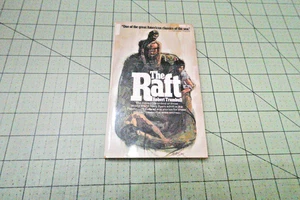 THE RAFT BY ROBERT TRUMBULL 1976 PYRAMID BOOKS WW2 NAVAL HISTORY PB - Picture 1 of 3