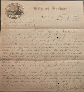 1866 Bürgerkrieg Kriegsgefangenenbrief - USS Clifton Capture, Sabine Pass, Marineuntersuchung - Bild 1 von 4