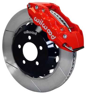 KIT FRENO DISCO WILWOOD, DELANTERO, PARA CARGADOR 05-11,CHRYSLER 300,14", PINZAS ROJAS Foto 1 de 3