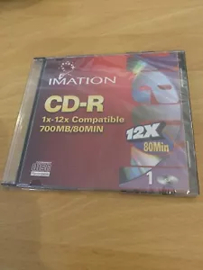 Imation CD-R 700MB/80min 12X Speed Unopened BRAND NEW - Picture 1 of 2