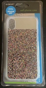 New E-Circuit Phone Hard Case for iPhone XR Purple/Multicolor Glitter - Picture 1 of 10