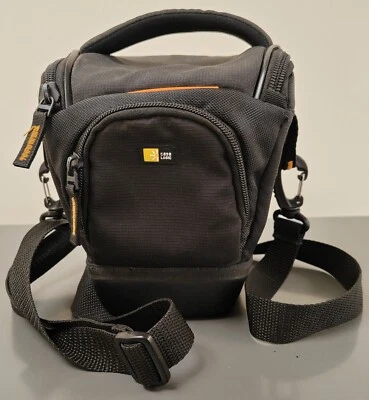 Case Logic Camera Bag, Zip Pockets, Hard Protective Base, Strap. - Image 1 of 4