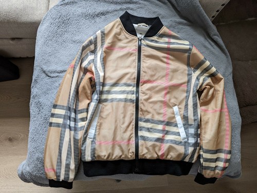 Burberry per uomo Giacca a vento taglia 50 US L a quadri