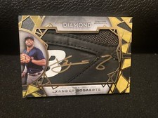2022 TOPPS DIAMOND ICONS XANDER BOGAERTS GAME-USED CLEAT AUTO GOLD SP# 1/1