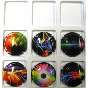 Génériques n°0935/935C Arc en ciel fond noir   - Imagen 1 de 1