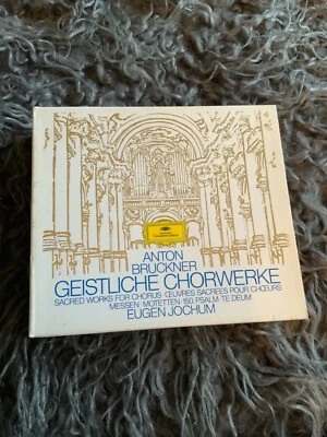 Bruckner : Geistliche chorwerke - Jochum 4 xCD DEUTSCHE GRAMMOPHON box set - Image 1 of 4