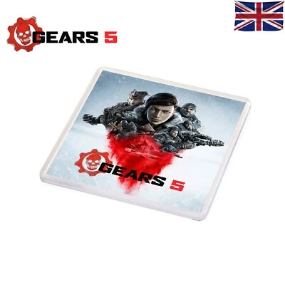 Gears Of War 5 Gaming Beer Coaster Xbox One Inspired Retro Game Gifts BOX ART