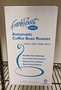 Fresh Roast SR800 Automatic Coffee Bean Roaster - Digital Status Display - Picture 1 of 4