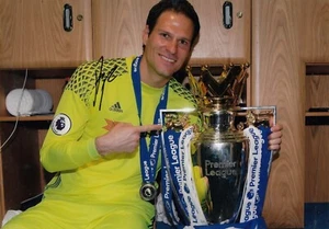 Fußball - Asmir Begovic - handsigniertes A4 Foto - Chelsea - COA - Bild 1 von 1