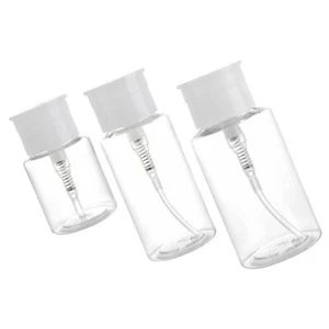 3 Stück Kosmetik Trinkflasche Reise Lotion Flaschen Flüssigkeit Behälter - Bild 1 von 12
