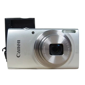 Canon PowerShot ELPH 180 20.0MP Digitalkamera Bundle silber mit Ladegerät + Akku - Bild 1 von 11