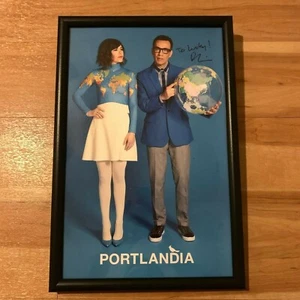 Signed Fred Armisen Portlandia Poster w/ Proof (TV Show Music Tour Autograph) - Picture 1 of 6