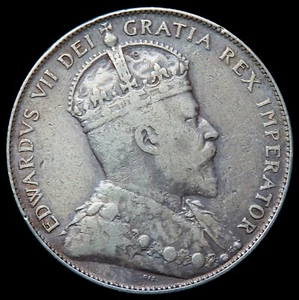 1902 Canada 50 Cents VF20 - Picture 1 of 9