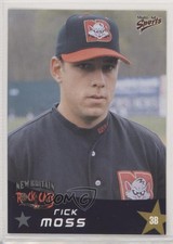 1999 Multi-Ad Sports New Britain Rock Cats Rick Moss #21