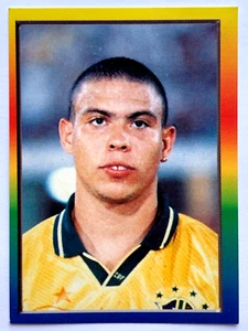1997 Navarrete Copa America Face Sticker #051 RONALDO NAZARIO "RONALDO" Brazil - Picture 1 of 2