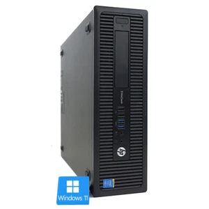 HP Computer Gaming PC 32GB Intel i7 4770 3.6GHz 512GB GT710 2GB Win 11 800 G1 - Picture 1 of 6