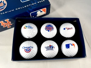 2013 Titleist Stadium Collection Golf Balls New York Mets 6 Logo Ball Box! New! - Picture 1 of 4