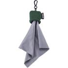 Carson Stuff-It Pro 8X8" Microfiber Lens Cleaning Cloth With Pouch, Green