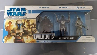 Star Wars: The Legacy Collection, Evolutions, The Fett Legacy 2008 Hasbro Foto 1 de 3