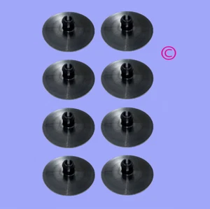 8x 2 Inch 2" Leaf Spring End Tip Wear Pad Anti Squeak Insert Cushion Plastic - Picture 1 of 3