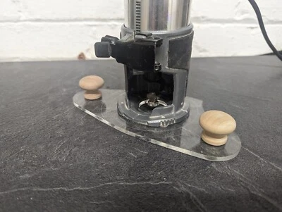 Handle DEWALT Square Trimmer DCW600 D2604 Router BASE PLATE Guide Clear Plunge - Image 1 of 3