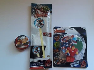Marvel Avengers 3 Piece Bundle 1 Magic Towel 1 LED Night Light And 1 Glow Wand - Picture 1 of 10