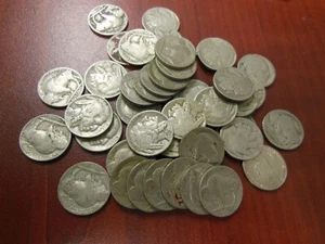 Assorted Visible Dates & No Dates Indian Head Buffalo Nickels (One Per Order) - Picture 1 of 3