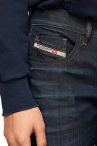 Diesel Mens D-Strukt Fly Stretch Wash Herren Jeans Dunkelblau US 30 - 32 - 36 - Bild 1 von 6