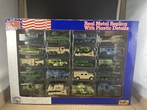 Vintage GI Joe Maisto Real Metal Replica Car Toy Tank Helicopters 20 Pcs New NOS - Picture 1 of 9