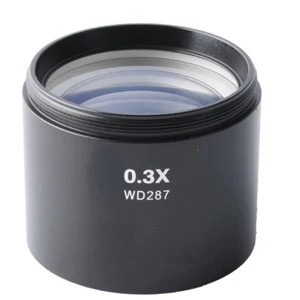 KOPPACE 0.3X Stereo Microscope Barlow Lens 287mm Working Distance Lens  - Picture 1 of 7