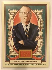 2013 Panini Golden Age Bowie Kuhn #90 HOF Card Commissioner HOF