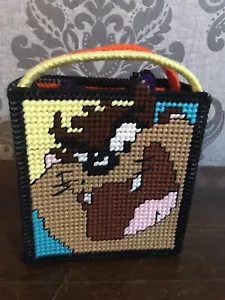 Bolsa Looney Tunes Lona Plástica Tasmania Ella Diablo Aguja Demoníaca Punta Arte - Imagen 1 de 9