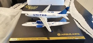 Gemini Jets United Airlines A319-132 1:200 G2UAL891 2019s Colors N876UA - Picture 1 of 11