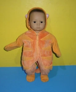 American Girl Bitty Baby Open Close Eyes Pleasant Company Doll Tiger Costume - Picture 1 of 4