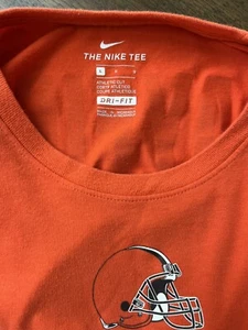 Cleveland Browns Shirt Mens  L Orange NFL Nike Short Sleeve #6 Mayfield T-shirt - Picture 1 of 4