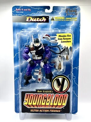 Figura de acción ultra holandesa Mcfarlane Toys Youngblood de Rob Liefeld's serie 1 Foto 1 de 2