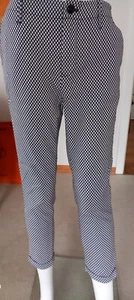 CLOSED - Hose - weiß/blau Punkte - Gr. 26/passt bei 36 - perfekter Sitz - Bild 1 von 9