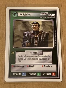 Star Trek CCG Beta WB 1995 Galathon - Picture 1 of 2
