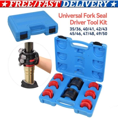 Fork Seal Driver Tool Kit 35-50mm Set For Motorcycle Bike Universal Install Tool - Image 1 of 4