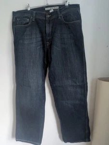 DKNY Jeans Blu Indaco Denim Soho Jeans 36 W 30 L (T21) - Foto 1 di 9