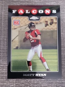 2008 Topps Chrome #TC166 Matt Ryan Rookie Atlanta Falcons RC Printer Mark - Bild 1 von 7